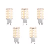 Sada 5 ks Inteligentné stmievateľné LED žiarovky G9 Bright 2,5 W 250 lm 2700-6500 K