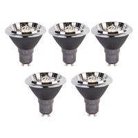 Sada 5 LED žiaroviek GU10 s 3-stupňovým stmievaním na teplú bielu AR70 6W 320lm 2000-3000K
