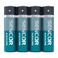 Sencor SBA LR6 alkalická batéria AA, 4 ks