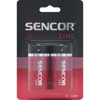 Sencor SBA R14 zinkovo-uhlíkové batérie C, 2 ks