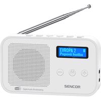 Sencor SRD 7200 W DAB+/FM digitálne rádio, biela
