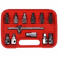 Sixtol Sada na vypúšťanie oleja MECHANIC OIL DRAIN SET 12, Hex + štvorhran, 12 ks