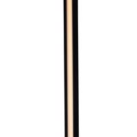 Stojacia LED lampa Lineal, výška 180 cm, čierna