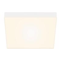 Stropné LED svetlo Flame 3 000K 28,7x28,7cm, biela