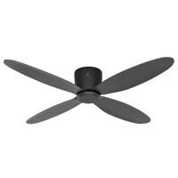 Stropný ventilátor Eco Plano II 132 čadičovo sivá