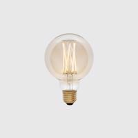 Tala LED žiarovka G95 Filament E27 6W 2200K 420 lm stmievateľná.
