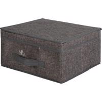 Textilný úložný box s vekom, 31 x 28 x 16 cm