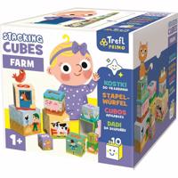 Trefl Primo Edukatívne skladacie kocky Farma