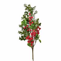 Vianočná zdobená vetva Navara, 70 cm