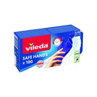Vileda Safe Hands rukavice S/M 100 ks, S / M