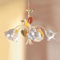 Závesná lampa Flora vo florentínskom štýle 5-pl.