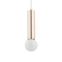 Závesná lampa Jazz, 1-plameňová, mosadz